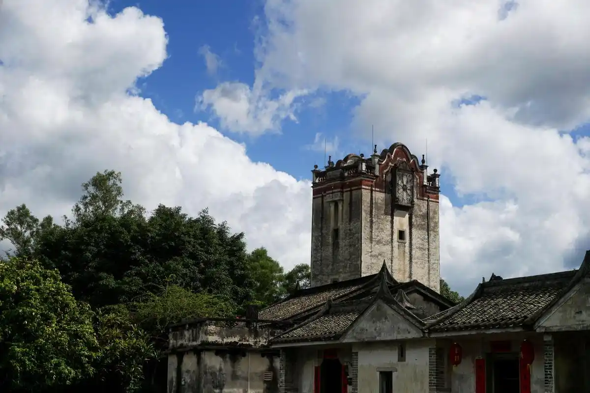 广东的特色民居,一千多座中西合璧古建筑被列入世界遗产