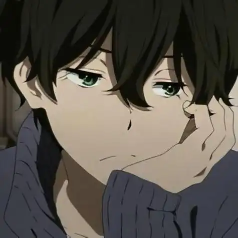 第84期动漫男头:冰菓折木奉太郎无水印男生头像