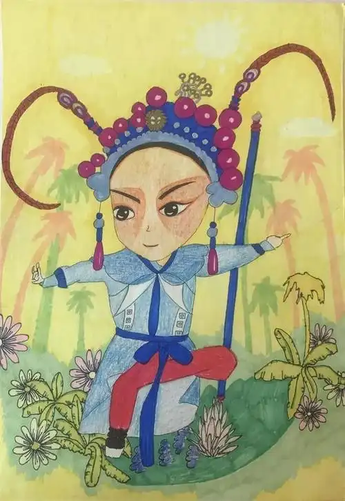 传承| 合肥市"戏曲进校园"系列主题活动优秀作品欣赏