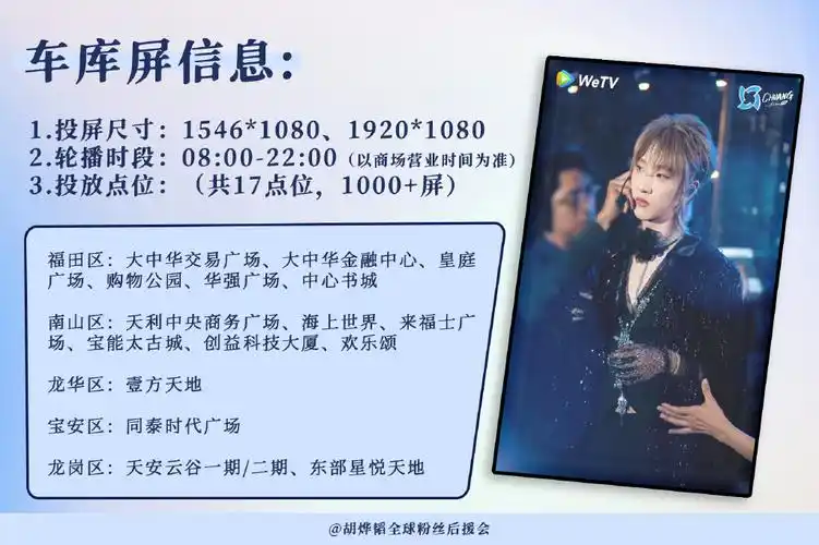 # hyt#胡烨韬创造营亚洲第二季# 
『胡烨韬应援车屏』