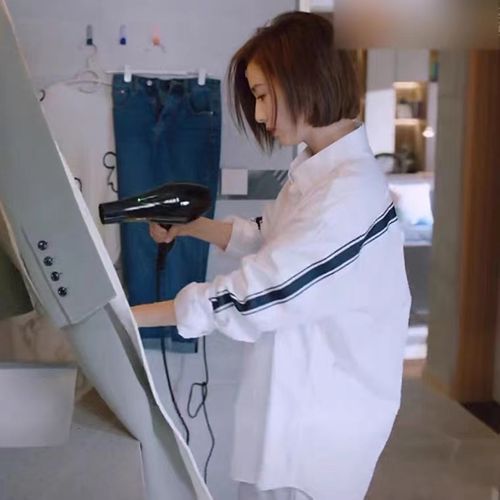 2021休闲衬衫女长袖爱的厘米关雨晴佟丽娅明星同款bf港风宽松上衣