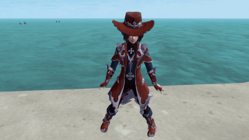 染色赏金猎人男