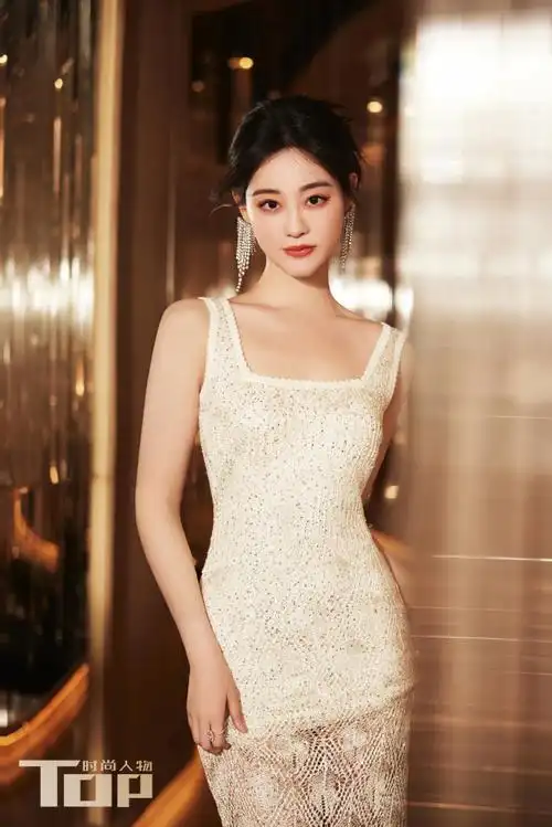 祝绪丹法式庭院大片##tops时尚人物