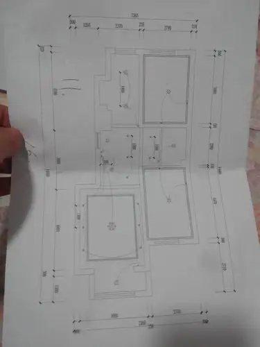 这样的简易施工图怎么画