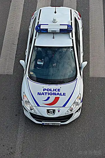 法国_警车_图片素材