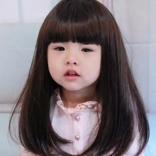 儿童假发女孩假发可爱小孩女宝宝女童短卷发公主婴儿假