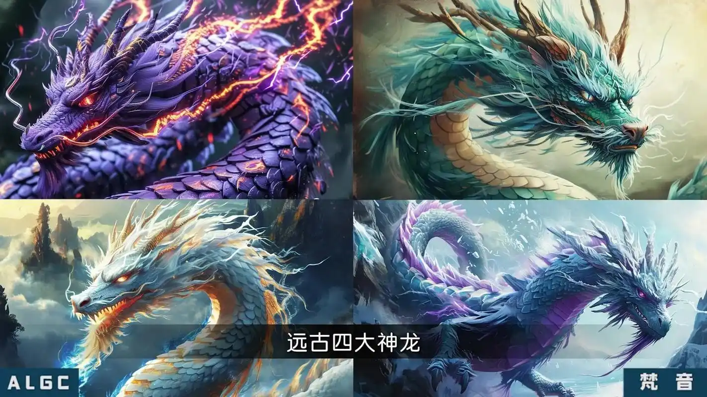 98远古四大神龙——应龙.