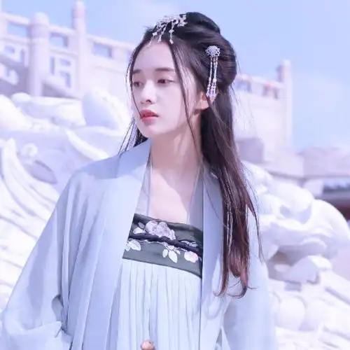 古风头像.拿图自觉 .真人女