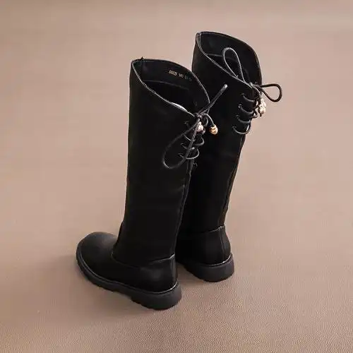 儿童鞋女童靴子高筒过膝长靴长筒公主2019新款冬季秋冬款加绒洋气