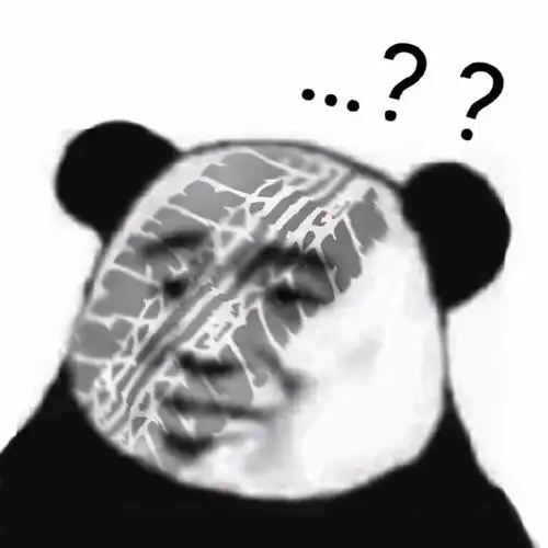 熊猫头问好脸被轮胎碾过_留下了轮胎印-熊猫头,轮胎,问好