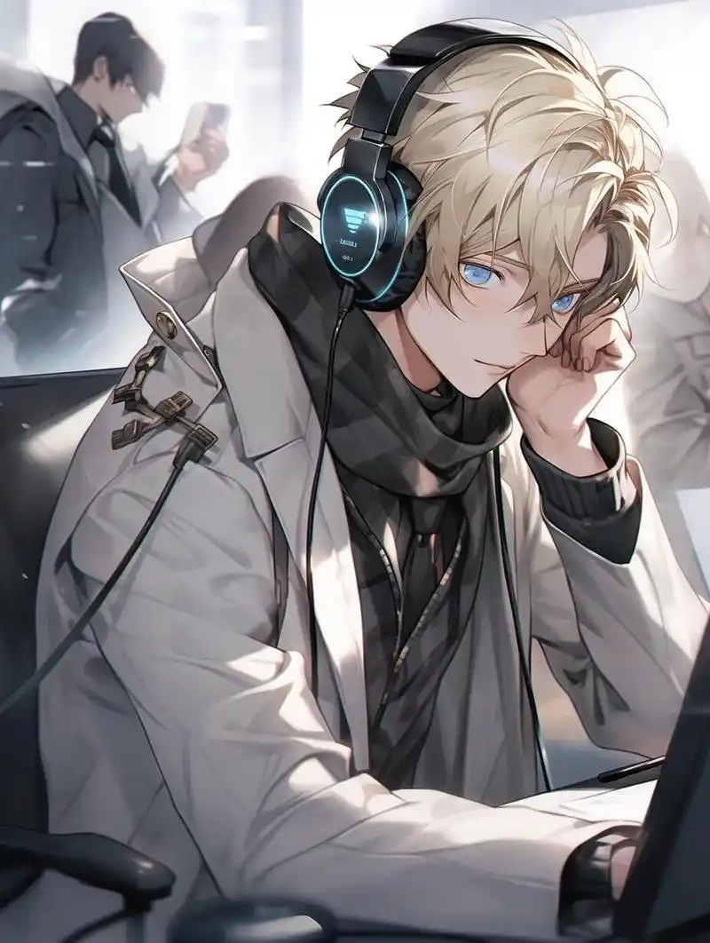 带你上分 | 动漫男生头像壁纸插画素材 #男生头像# #动漫帅哥# #电竞