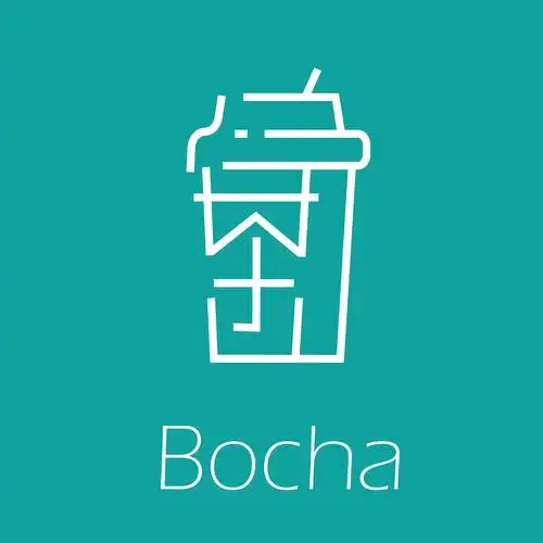 伯茶饮品店奶茶店logo