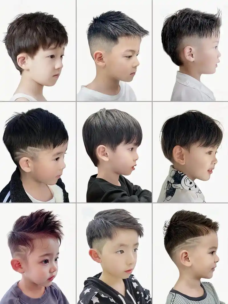 美妈们,天气渐渐热起来了,不知道给儿子选什么发型吗?别担心