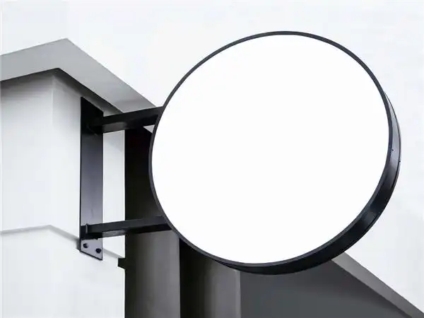 圆形亚克力灯箱