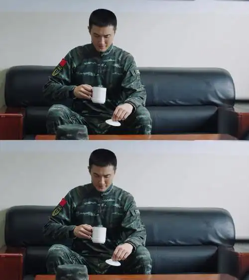 高伟光超话73#秦观军装也太正了吧#分享一组帅气的秦观队长@深情的