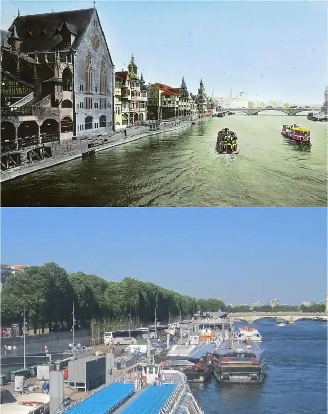 过去vs现在的对比图,让我们一同来感受时间的力量有多残酷