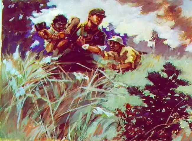 越战中拉响手榴弹同两名越军同归于尽, 炸死两名敌人奇迹存活下来