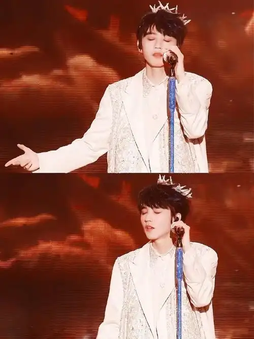 tfboys十年之约演唱会#你怎么知道王俊凯不仅艳压了,蓝海还吊da了