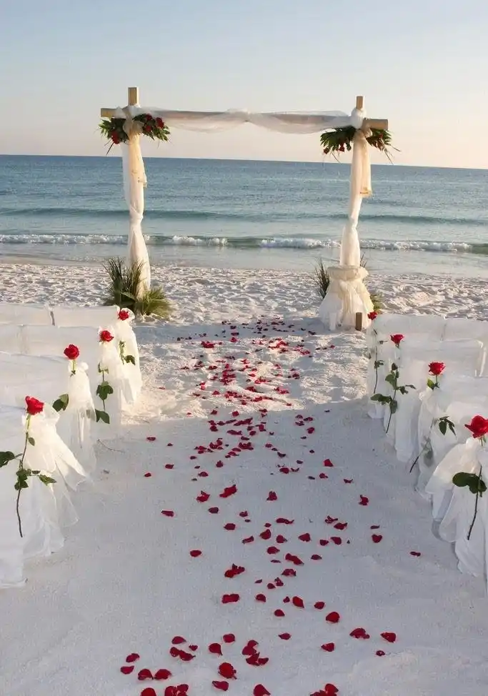 2014秋冬唯美婚礼场地布置6大技巧之二,舞台背景:舞台是婚礼现场