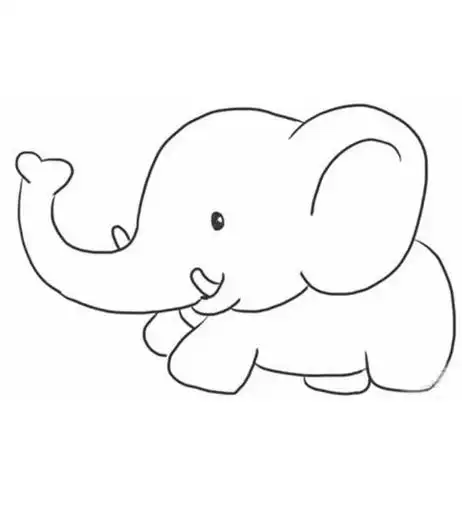 标签关键词:大象简笔画