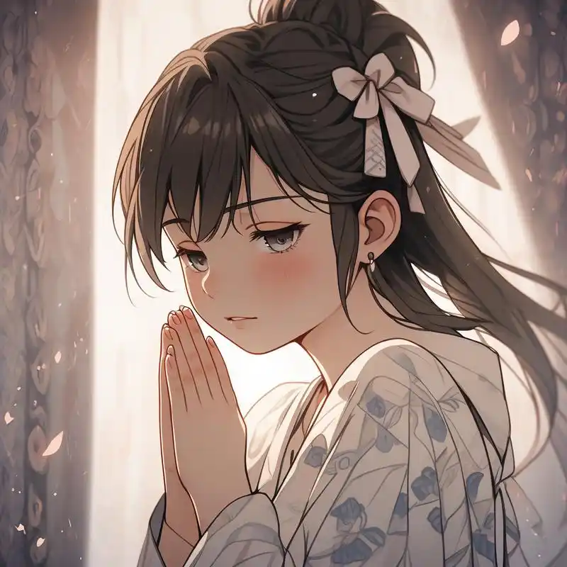 05双手合十祈祷头像05