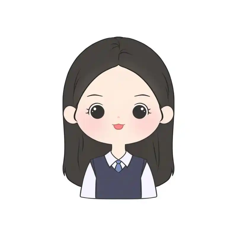 q版简笔|简笔画证件照女生篇