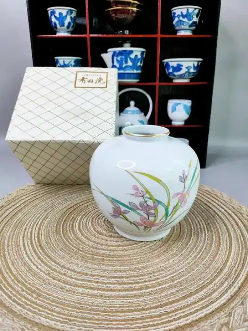 日本有田烧弥右卫门花瓶