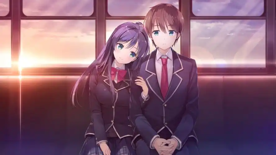 学生制服情侣4k动漫壁纸