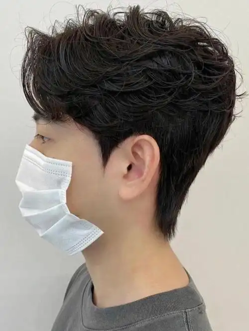 男士韩式服帖烫沈阳烫发3种韩式服帖烫发