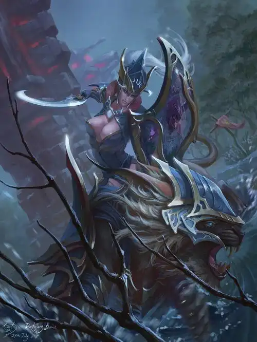 参赛作品 | amd定制显卡艺术设计大赛 dota2主题