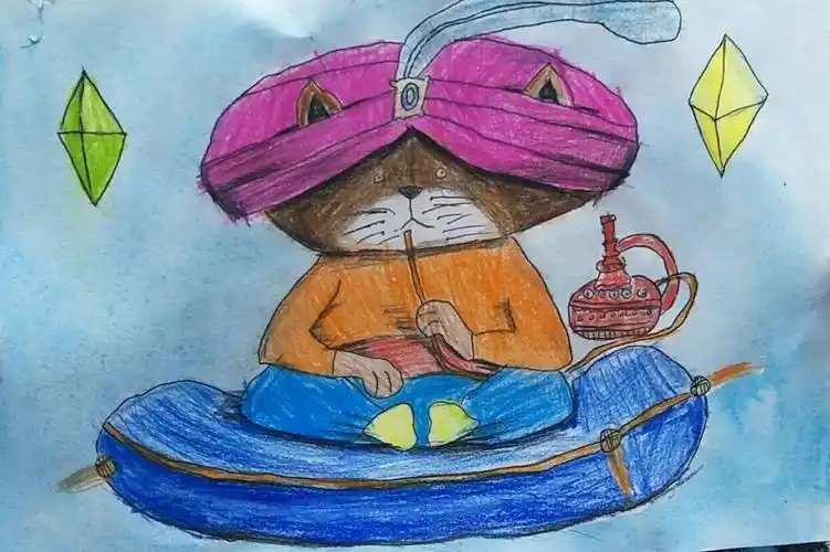 塞尚时代美术初级班暑假绘画作品精选.