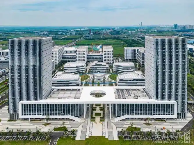 资料图:合肥高新技术产业开发区集成电路总部基地.袁兵 摄