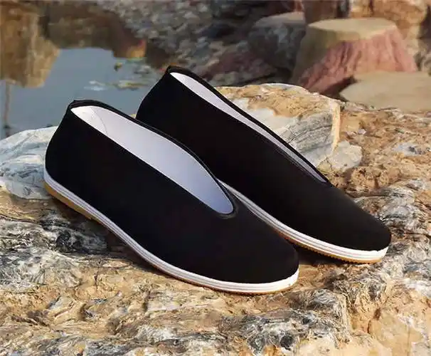 布鞋男圆口布鞋男软底男鞋防滑老头鞋特大码男士布鞋橡胶底方口4950码