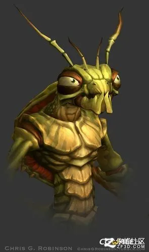 螳螂怪兽游戏原画