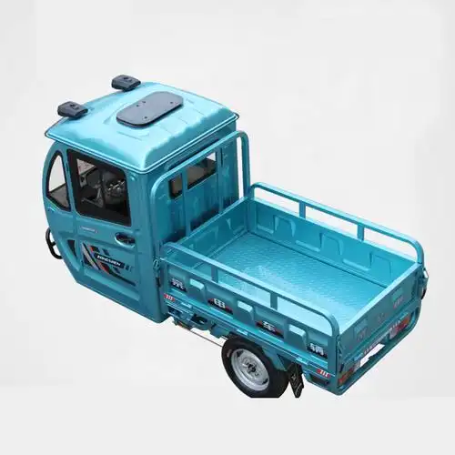 带棚电动三轮车全封闭代步车电瓶车
