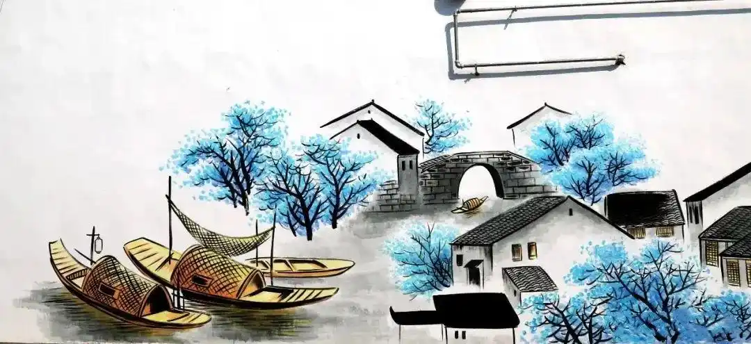 以墙为布多彩墙绘让永靖这个村子火出圈