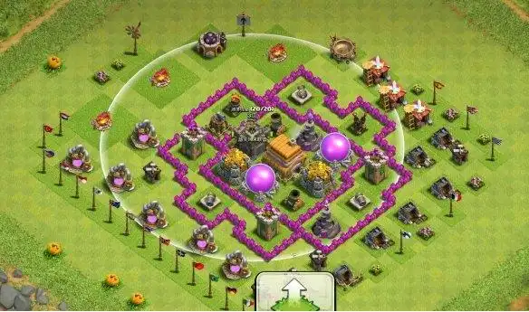 六本最强布局 六本防御神阵布置方法分享 - 部落冲突攻略-小米游戏