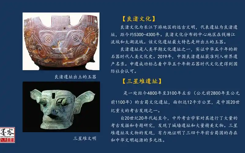 汉字书法里的中国故事良渚文化与三星堆遗址
