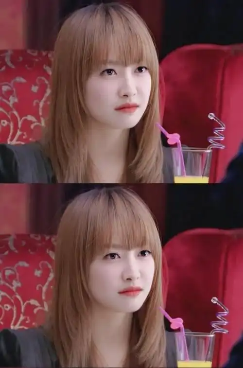 宋茜太适合甜妹路线了##宋茜红衣高马尾