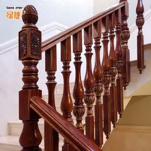 橡木楼梯扶手图片