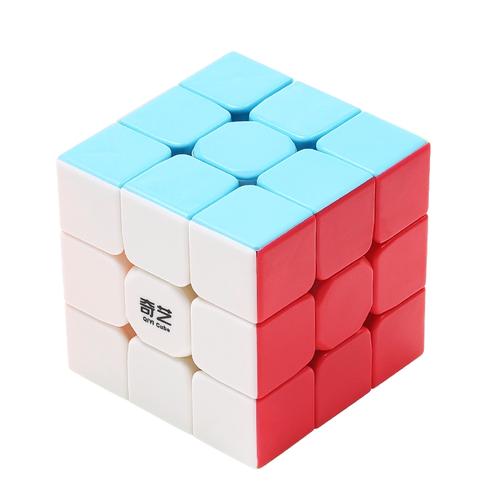 奇艺魔方全套竞速三阶比赛专用顺滑儿童益智速拧学生果冻魔方玩具