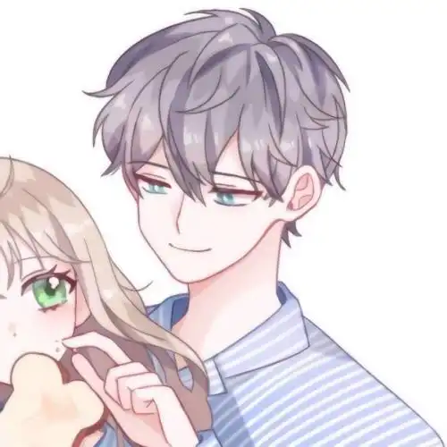 2021高清情侣头像可爱呆萌一对一人一个动漫