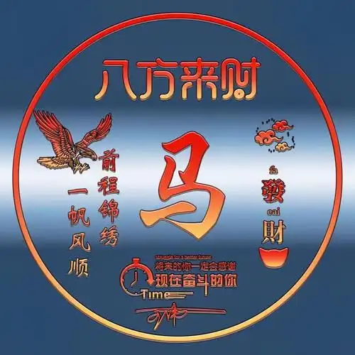 姓氏头像第288期,2023八方来财励志个性签名头像,留下你的名字