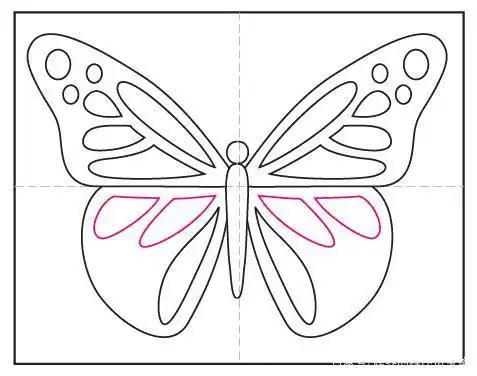 掌握对称之美,你也可以像艺术家一样画一只蝴蝶