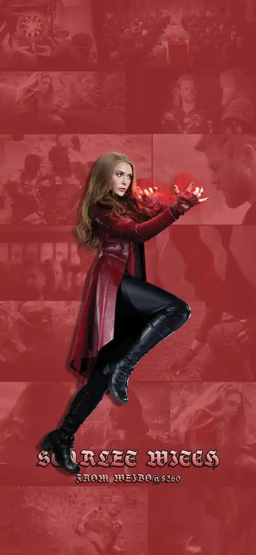 漫威绯红女巫唯美高清手机壁纸