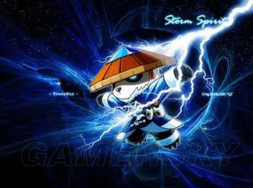 dota2风暴之灵蓝猫技能加点,出装思路以及团战打法新手教学攻略