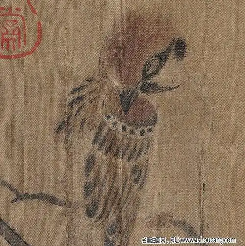 崔白超高清寒雀图卷百度云网盘下载