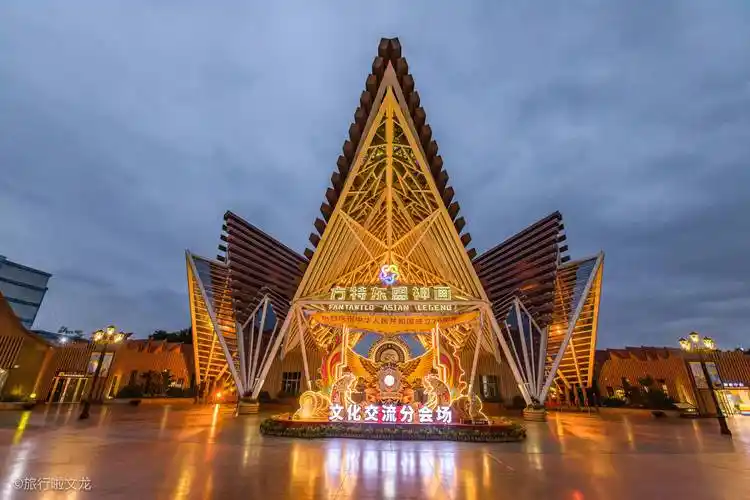 南宁方特,把东盟十国搬到了广西,进次园看了10个国家_建筑物_地方