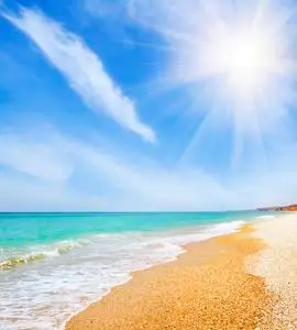 沙滩大海壁纸图片