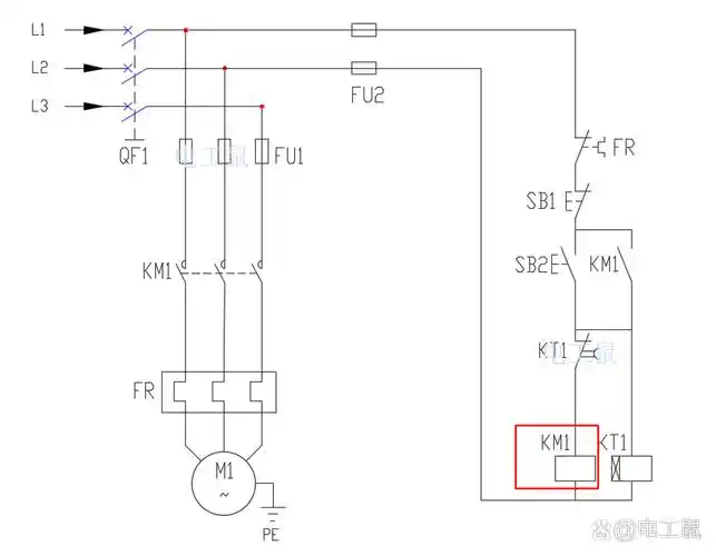 那么这个接触器在这个电路接触器接线图220v接触器接线图交流接触器